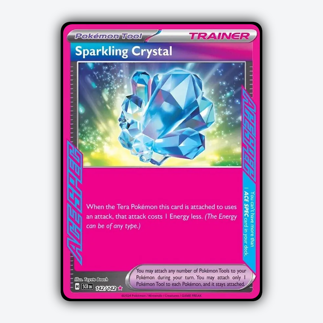 Sparkling Crystal 142/142 - Stellar Crown Set - Card Rug