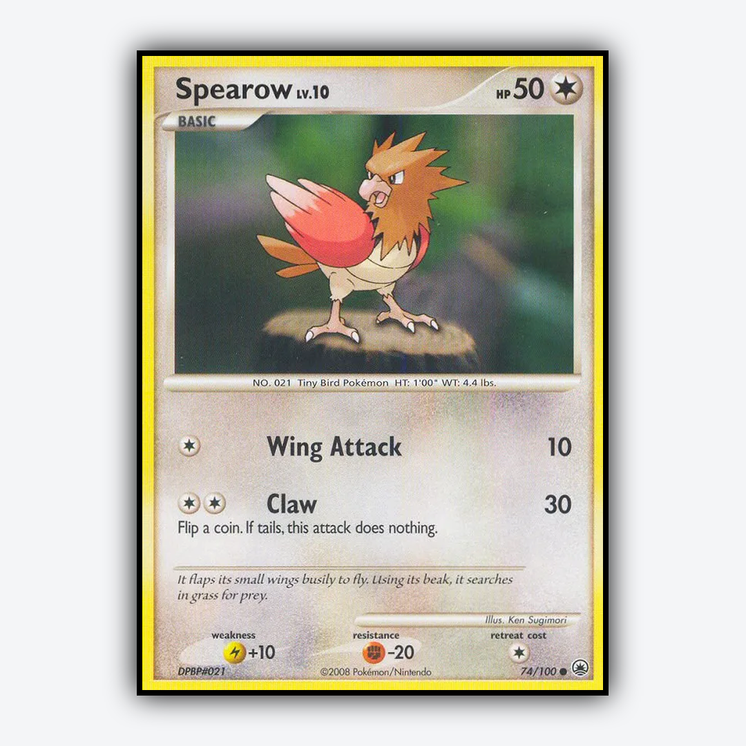 Spearow 074/100 - Majestic Dawn Set - Card Rug