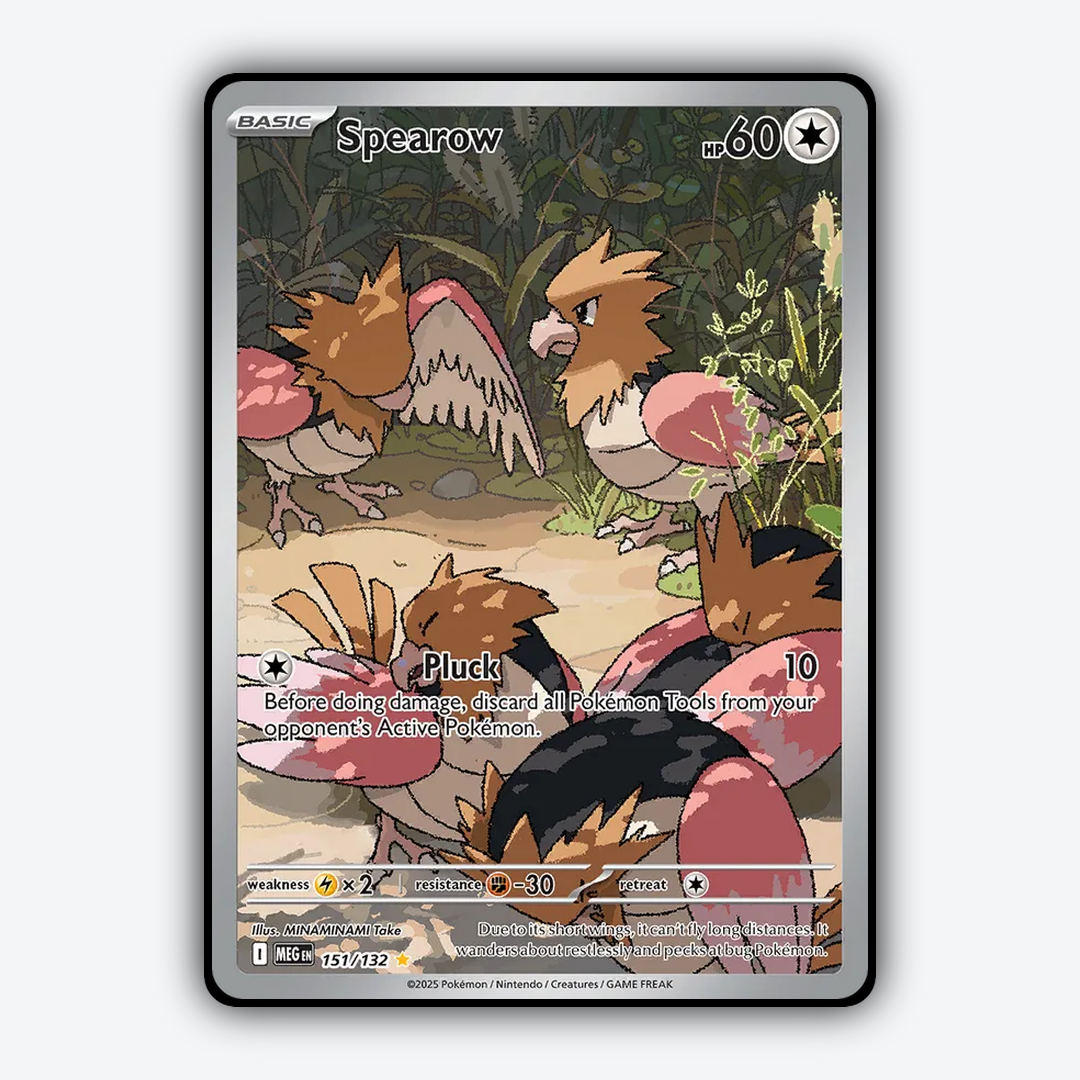 Spearow #151 - Mega Evolution Set - Card Rug