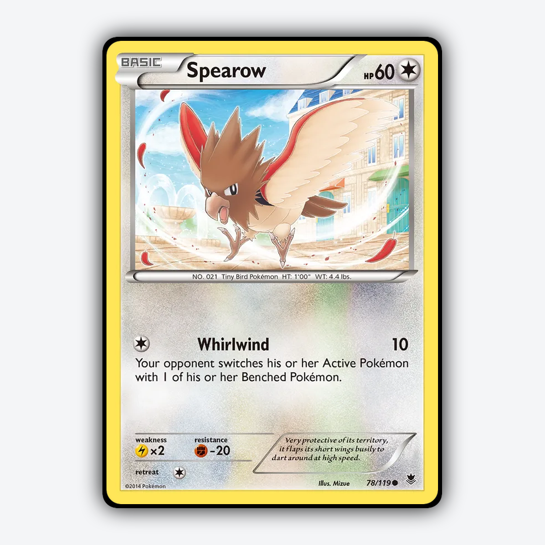 Spearow 078/119 - Phantom Forces Set - Card Rug