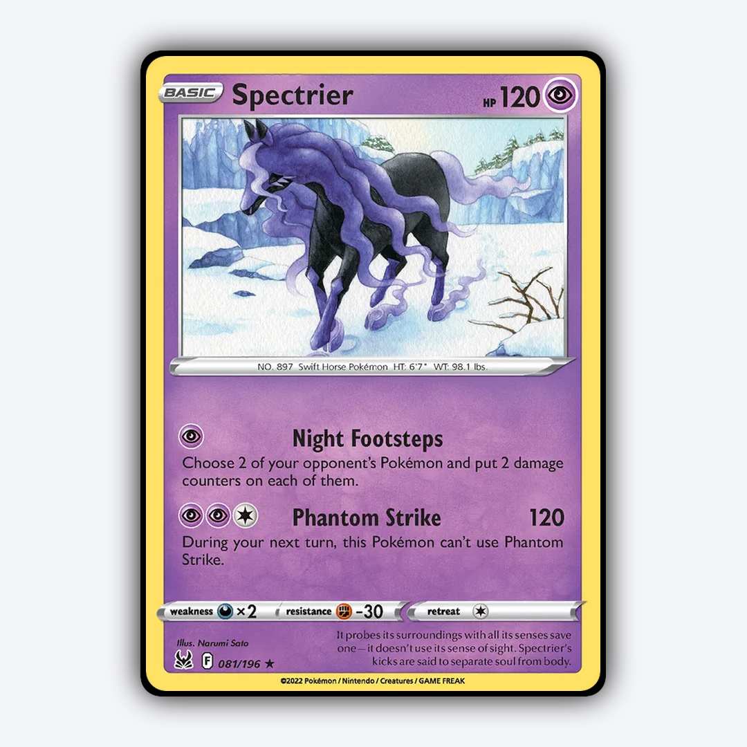 Spectrier 081/196 - Lost Origin Set - Card Rug