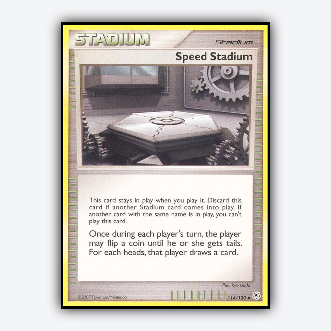 Speed Stadium 114/130 - Diamond & Pearl Set - Card Rug