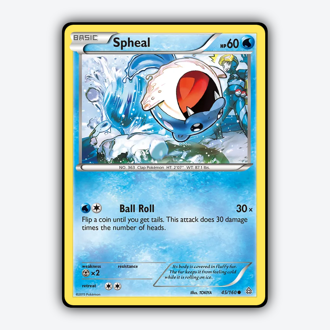 Spheal 045/160 - Primal Clash Set - Card Rug