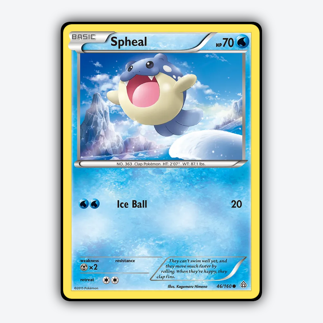 Spheal 046/160 - Primal Clash Set - Card Rug