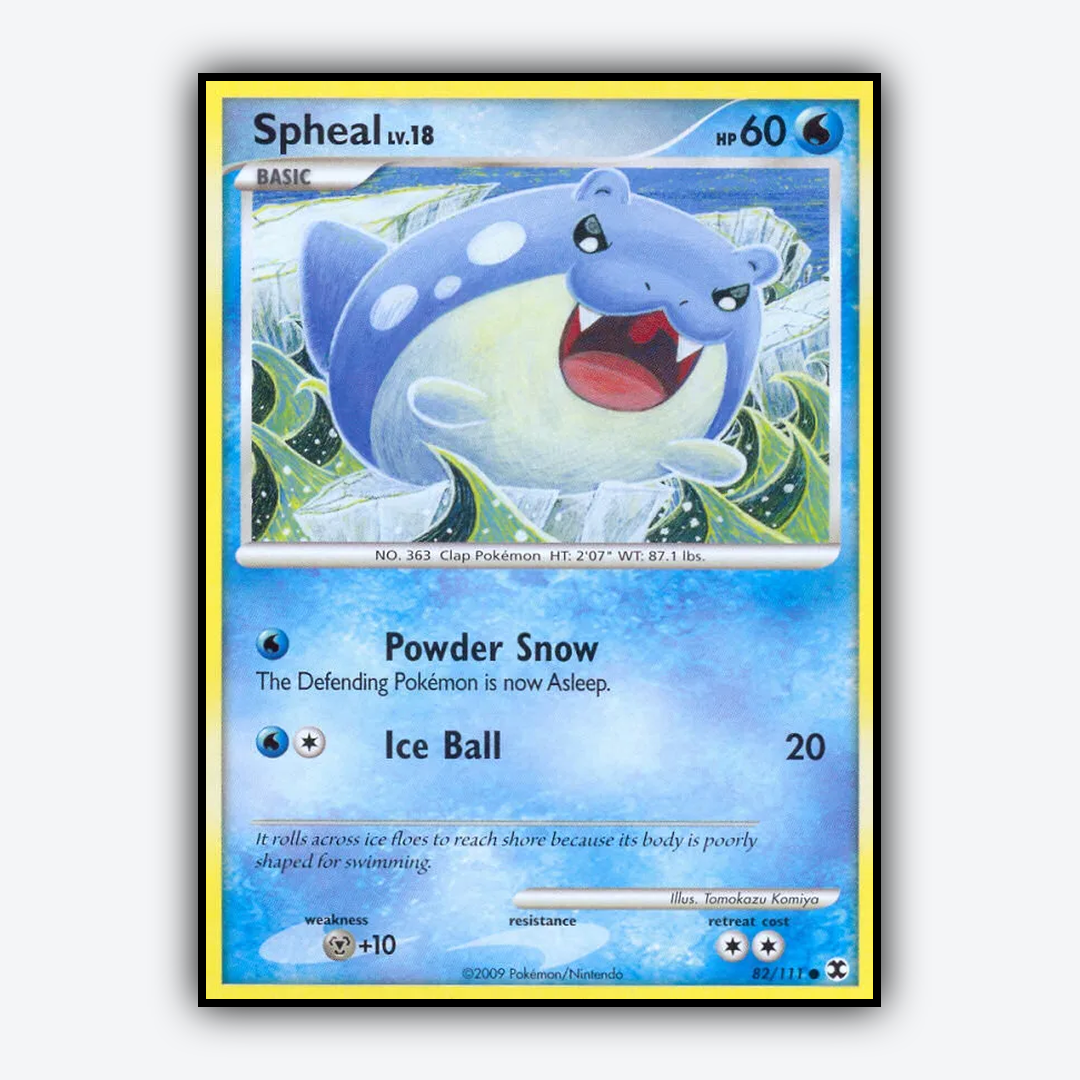 Spheal 082/111 - Rising Rivals Set - Card Rug