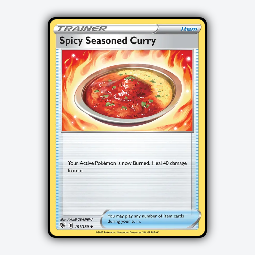 Spicy Seasoned Curry 151/189 - Astral Radiance Set - Card Rug