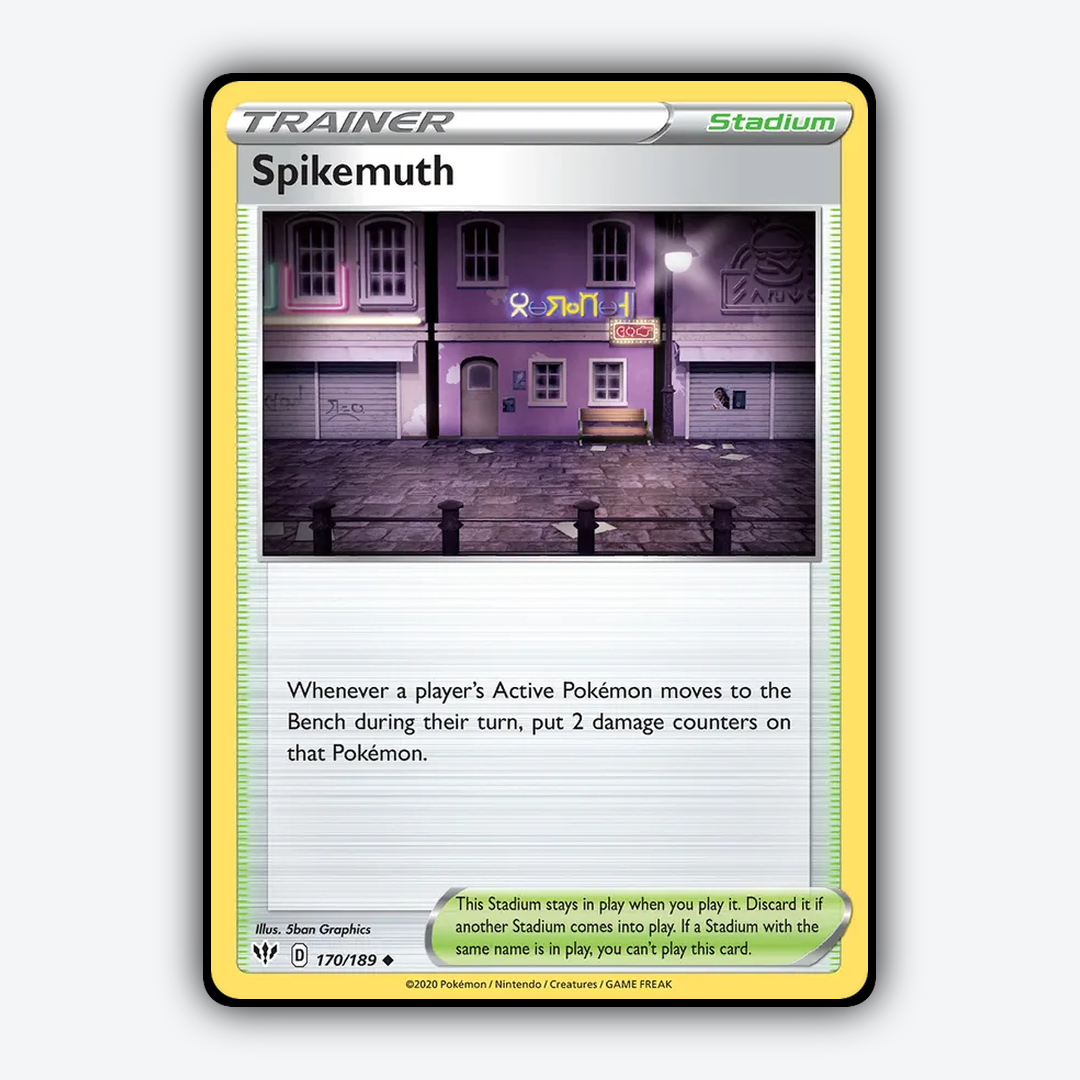 Spikemuth 170/189 - Darkness Ablaze Set - Card Rug