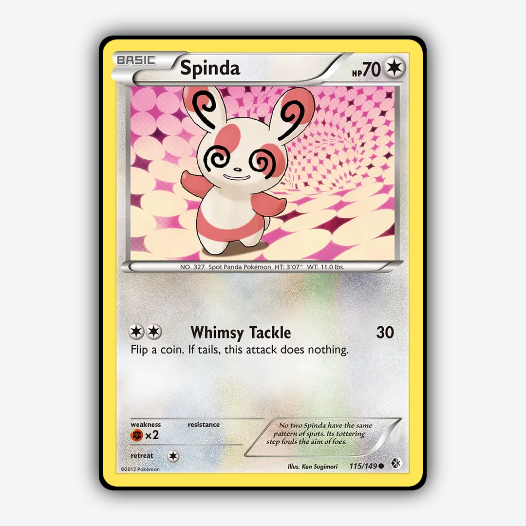 Spinda 115/149 - Boundaries Crossed Set - Card Rug