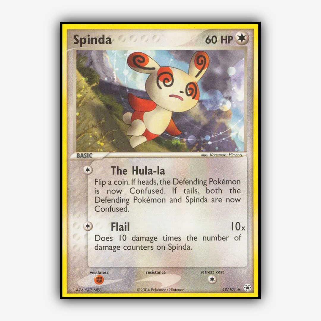 Spinda 048/101 - Hidden Legends Set - Card Rug