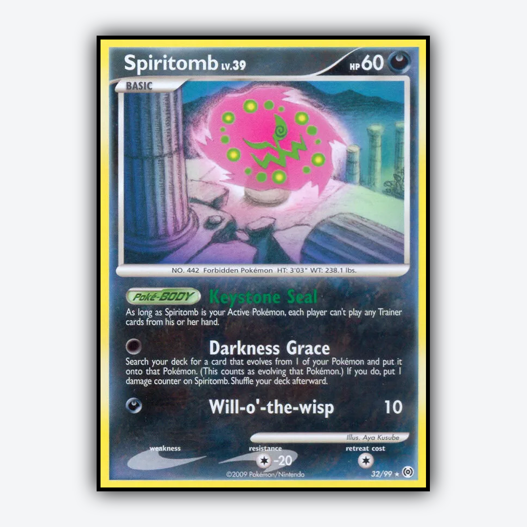Spiritomb 032/99 - Arceus Set - Card Rug