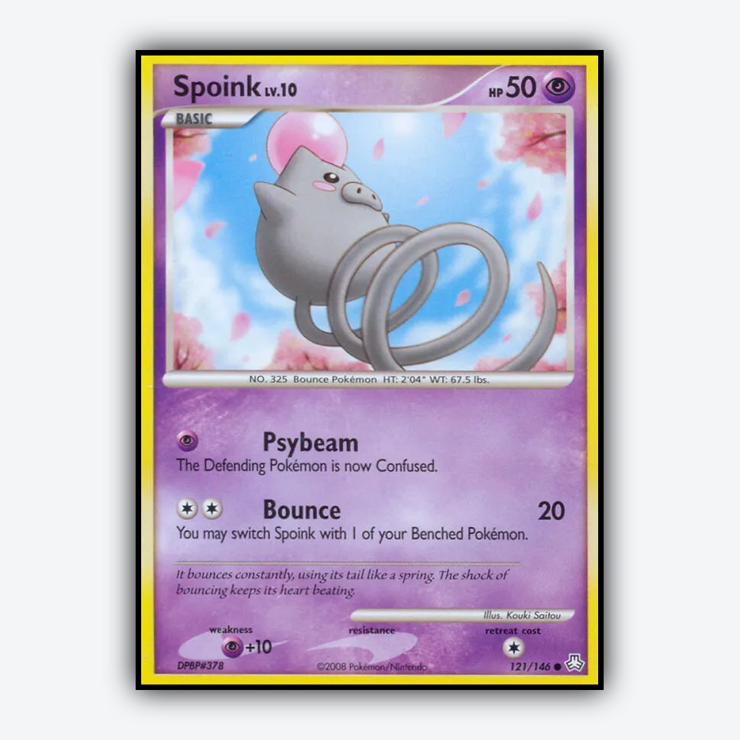 Spoink 121/146 - Legends Awakened Set - Card Rug
