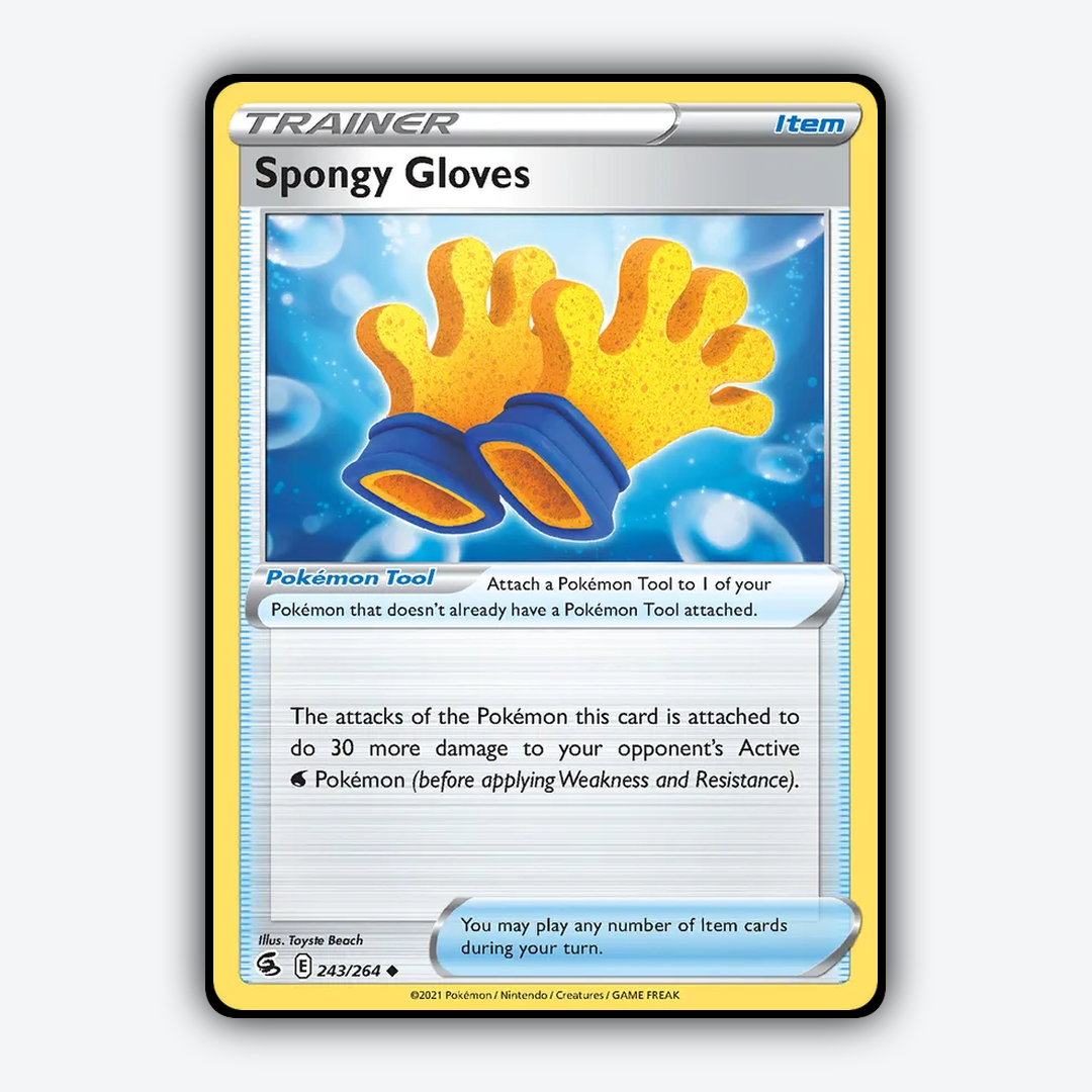 Spongy Gloves 243/264 - Fusion Strike Set - Card Rug