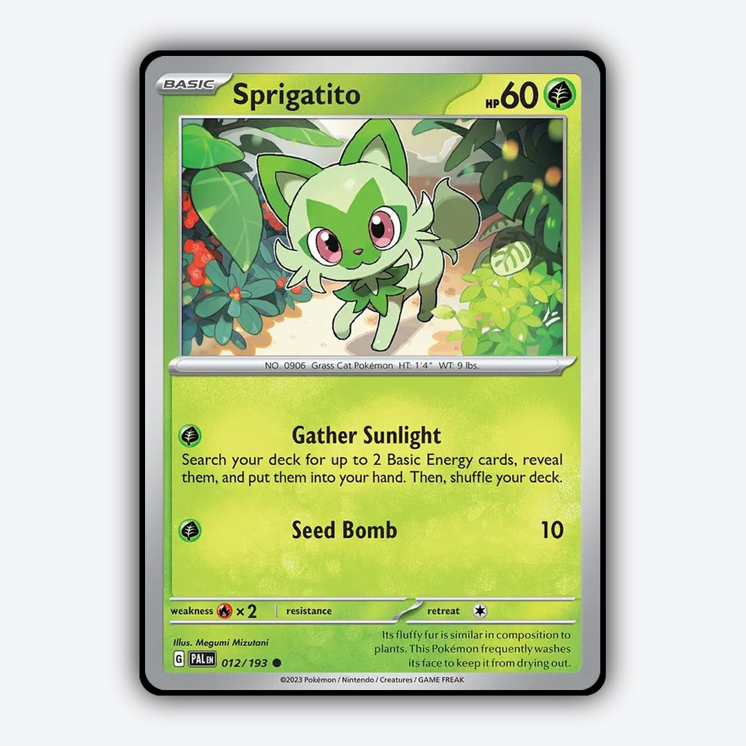 Sprigatito 012/193 - Paldea Evolved Set - Card Rug
