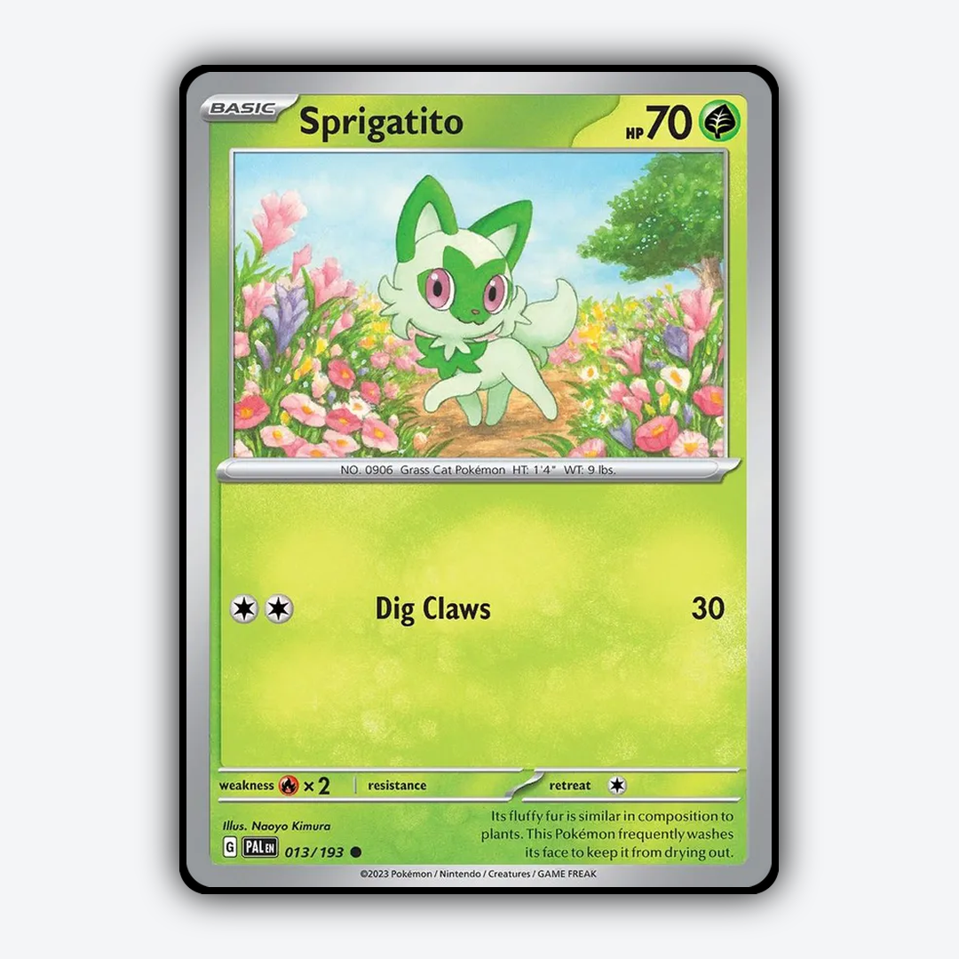 Sprigatito 013/193 - Paldea Evolved Set - Card Rug