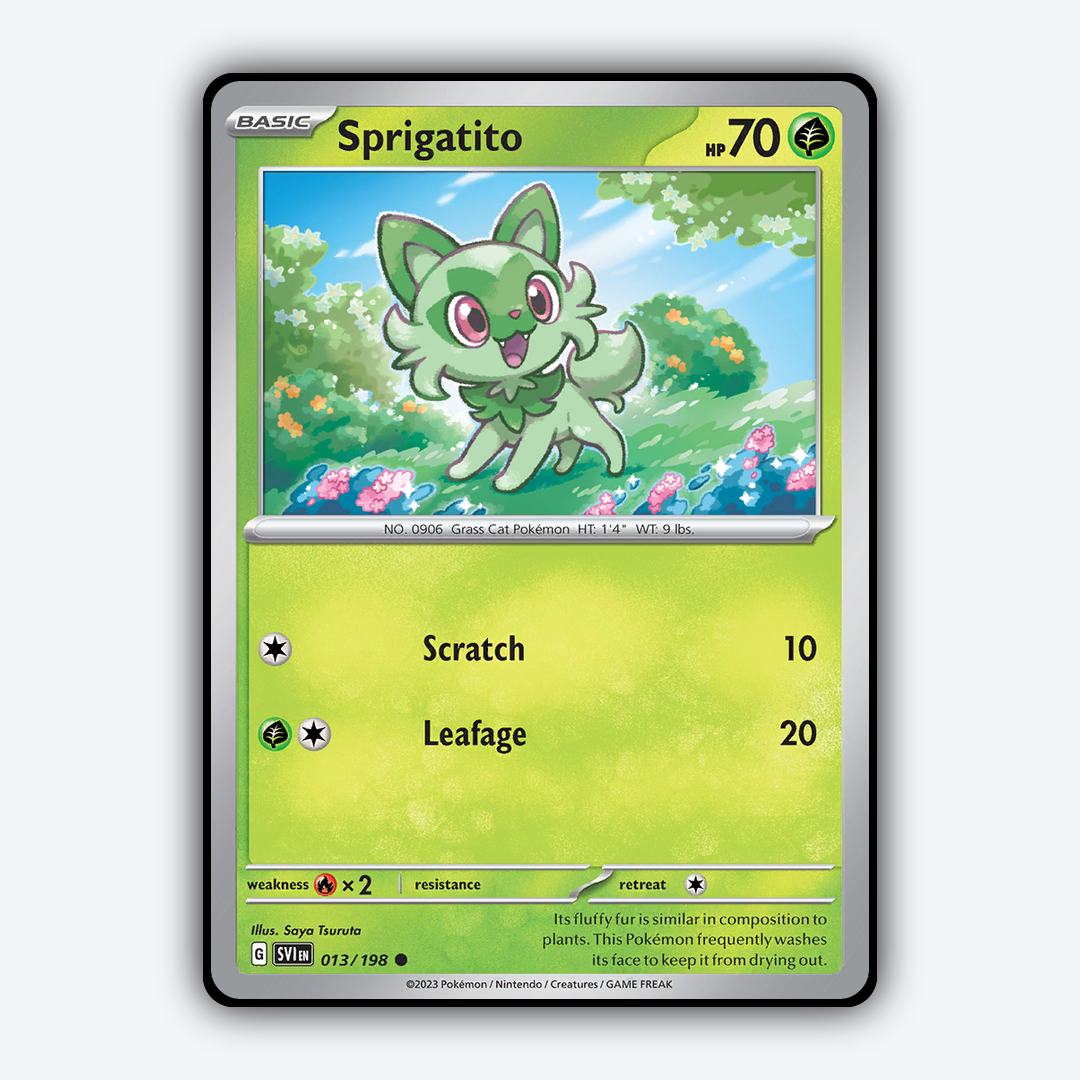 Sprigatito 013/198 - Scarlet & Violet Set - Card Rug