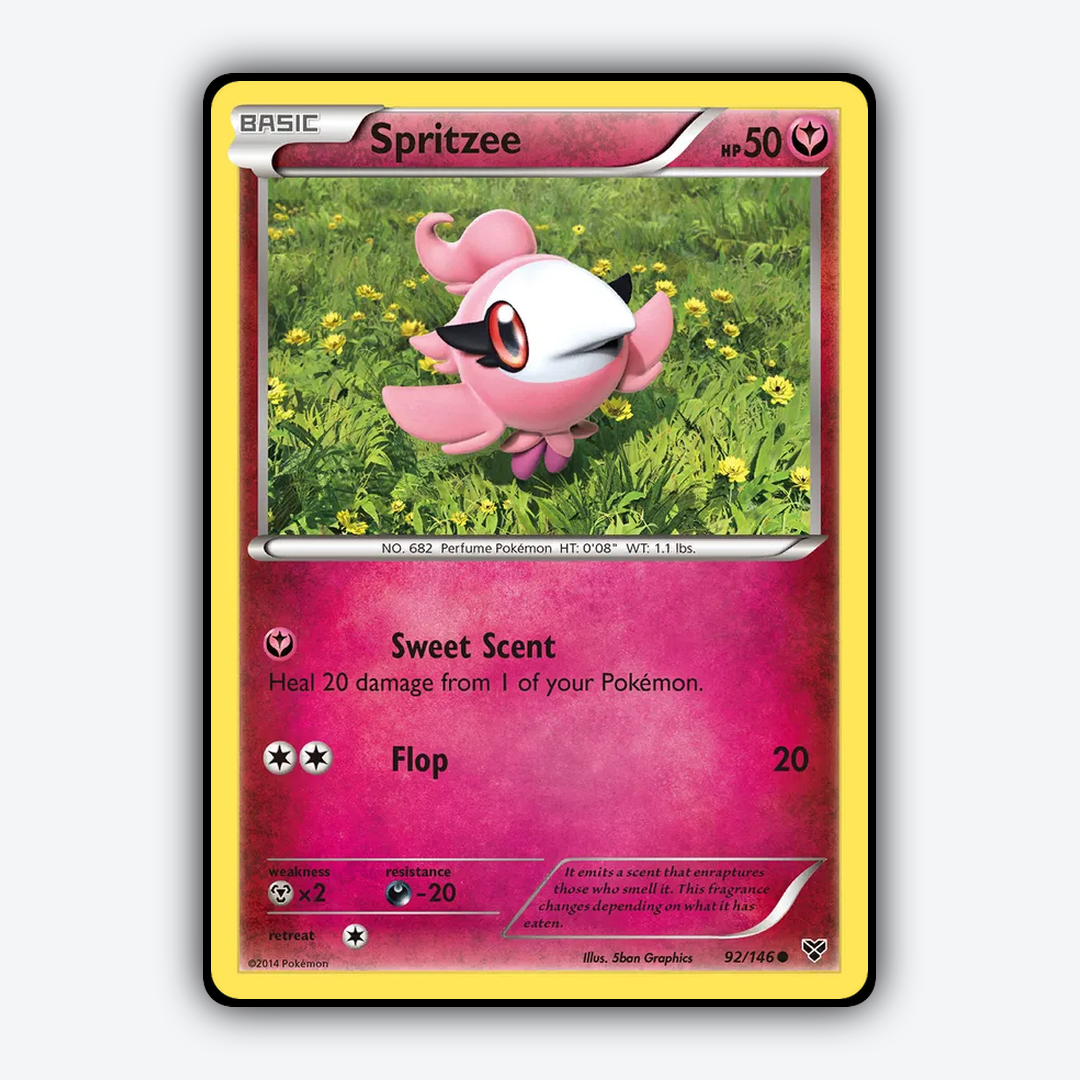 Spritzee 092/146 - XY Set - Card Rug