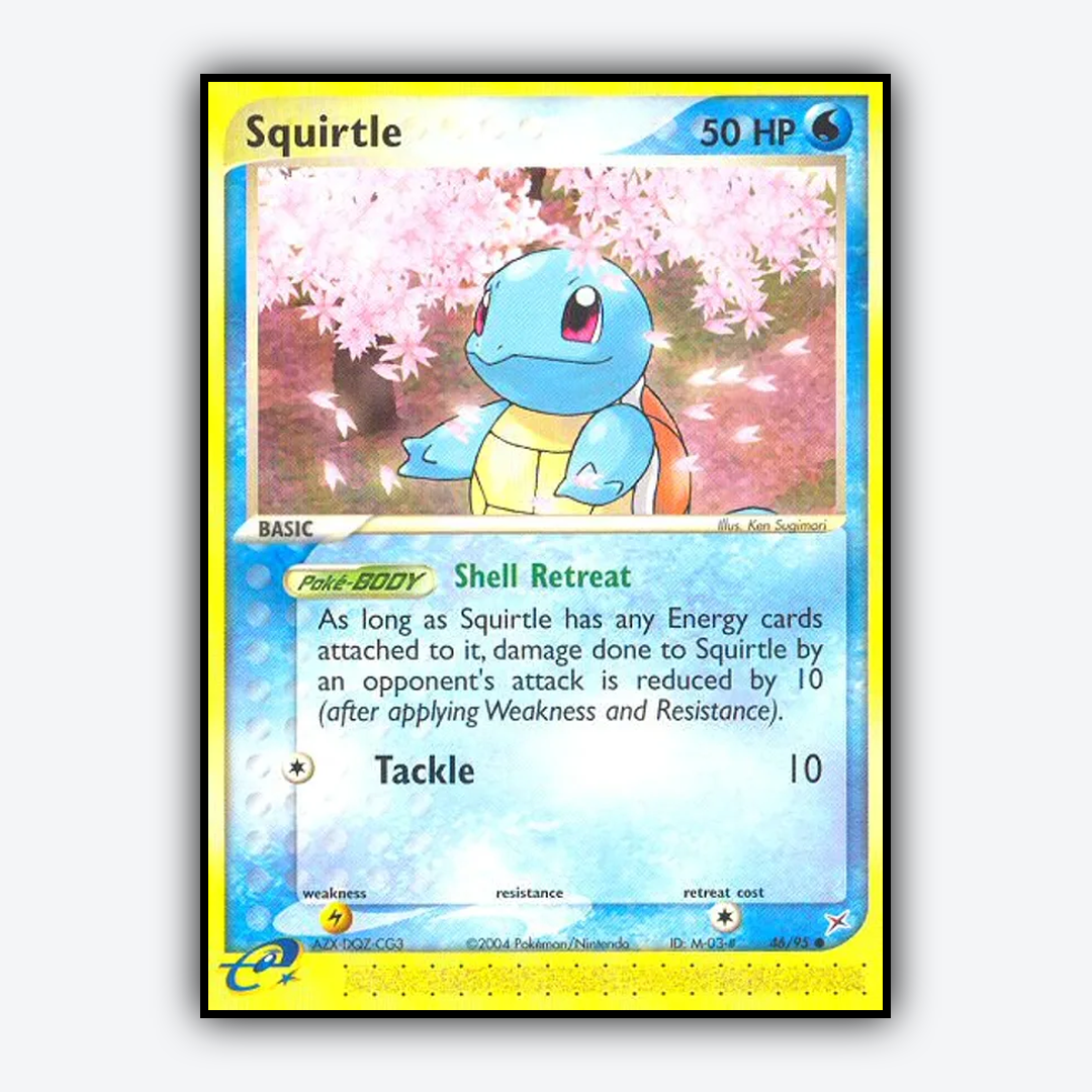 Squirtle 046/95 - Team Magma vs Team Aqua Set - Card Rug