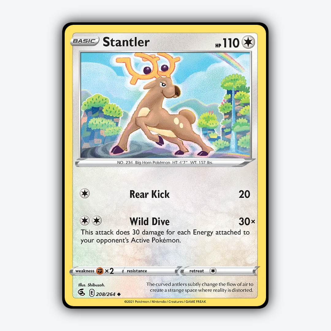 Stantler 208/264 - Fusion Strike Set - Card Rug