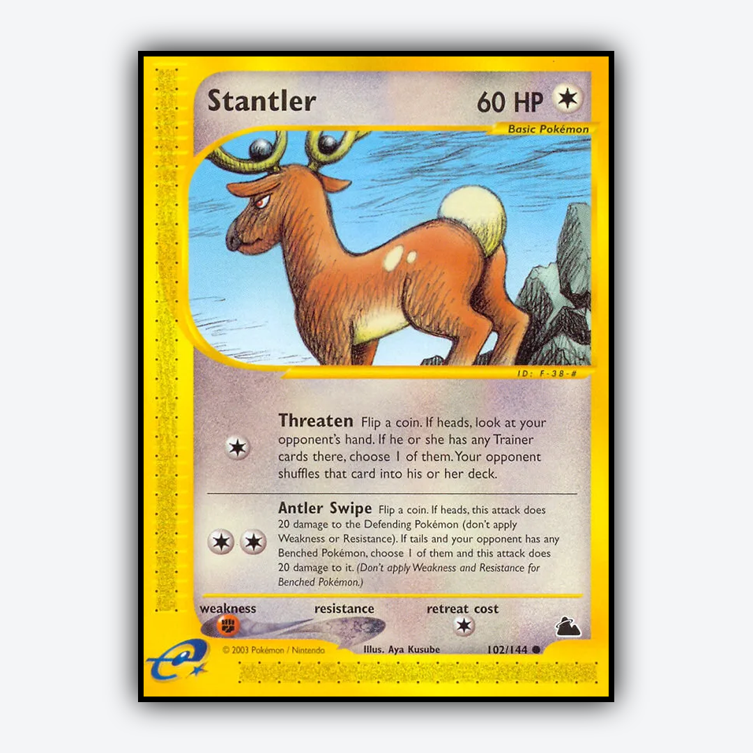 Stantler 102/144 - Skyridge Set - Card Rug