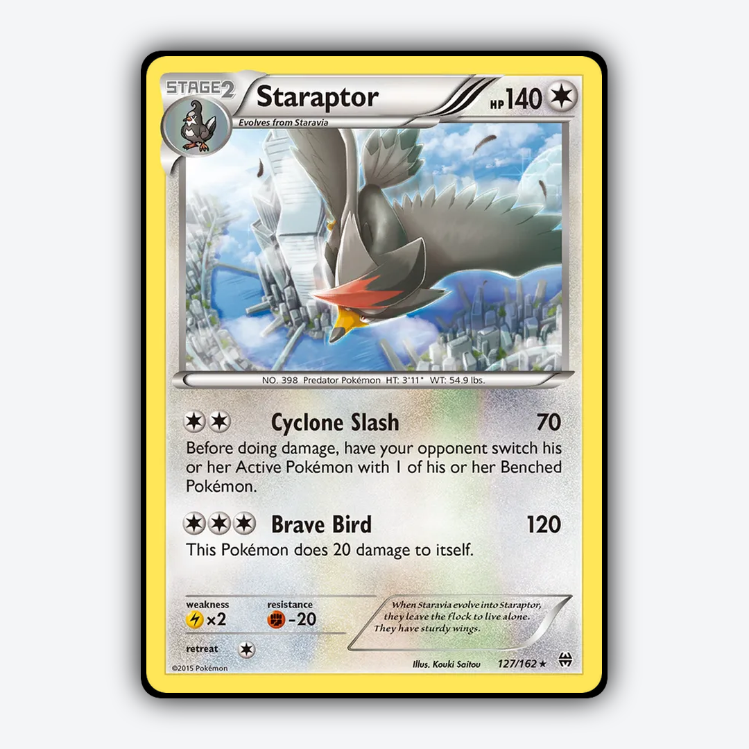 Staraptor 127/162 - BREAKthrough Set - Card Rug
