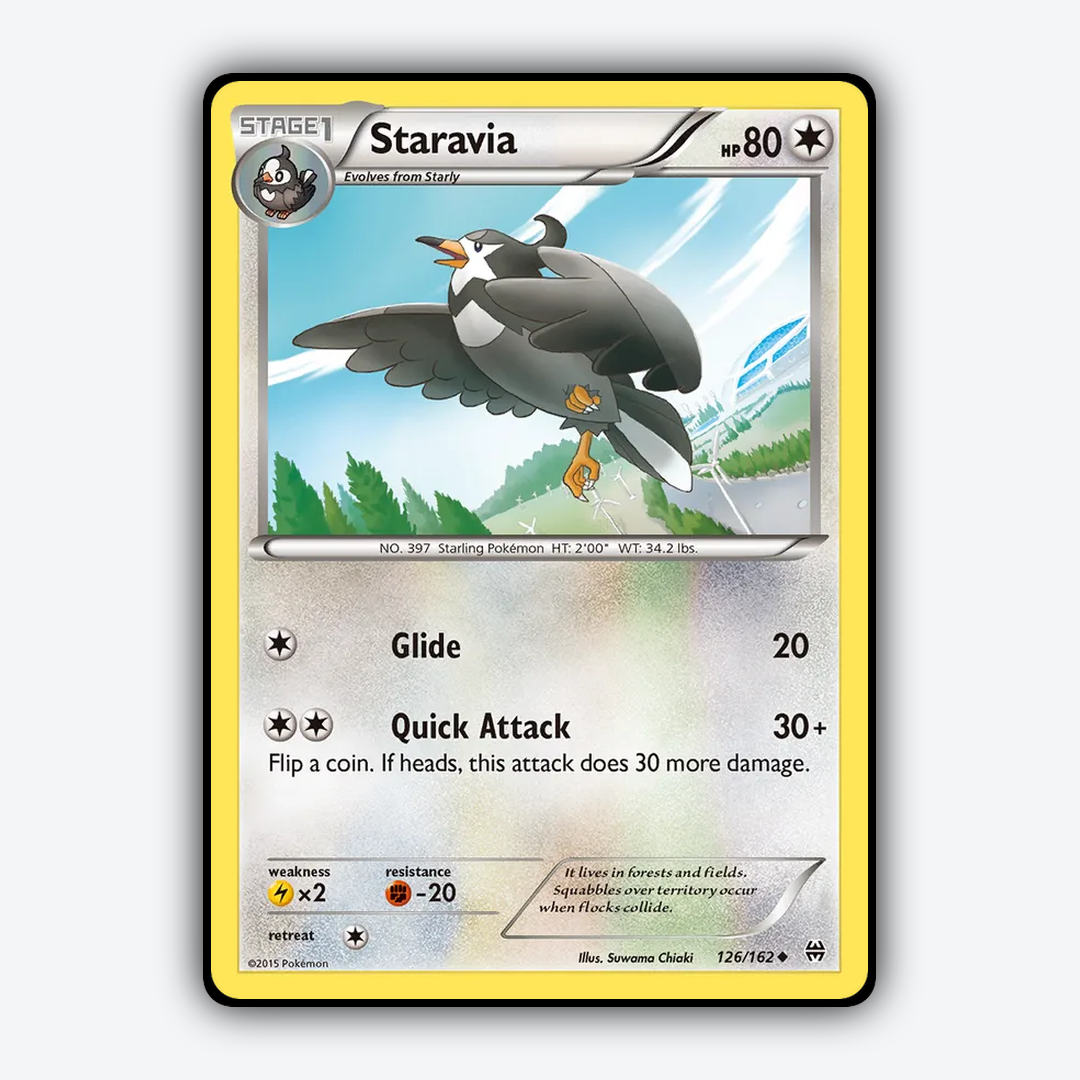 Staravia 126/162 - BREAKthrough Set - Card Rug