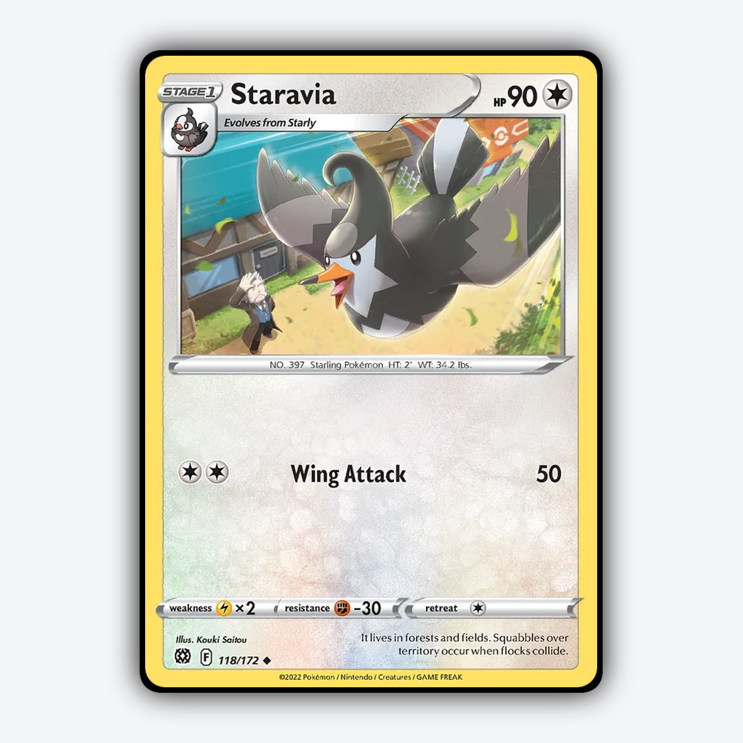 Staravia 118/172 - Brilliant Stars Set - Card Rug
