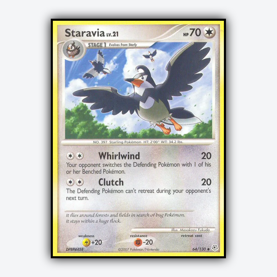Staravia 064/130 - Diamond & Pearl Set - Card Rug