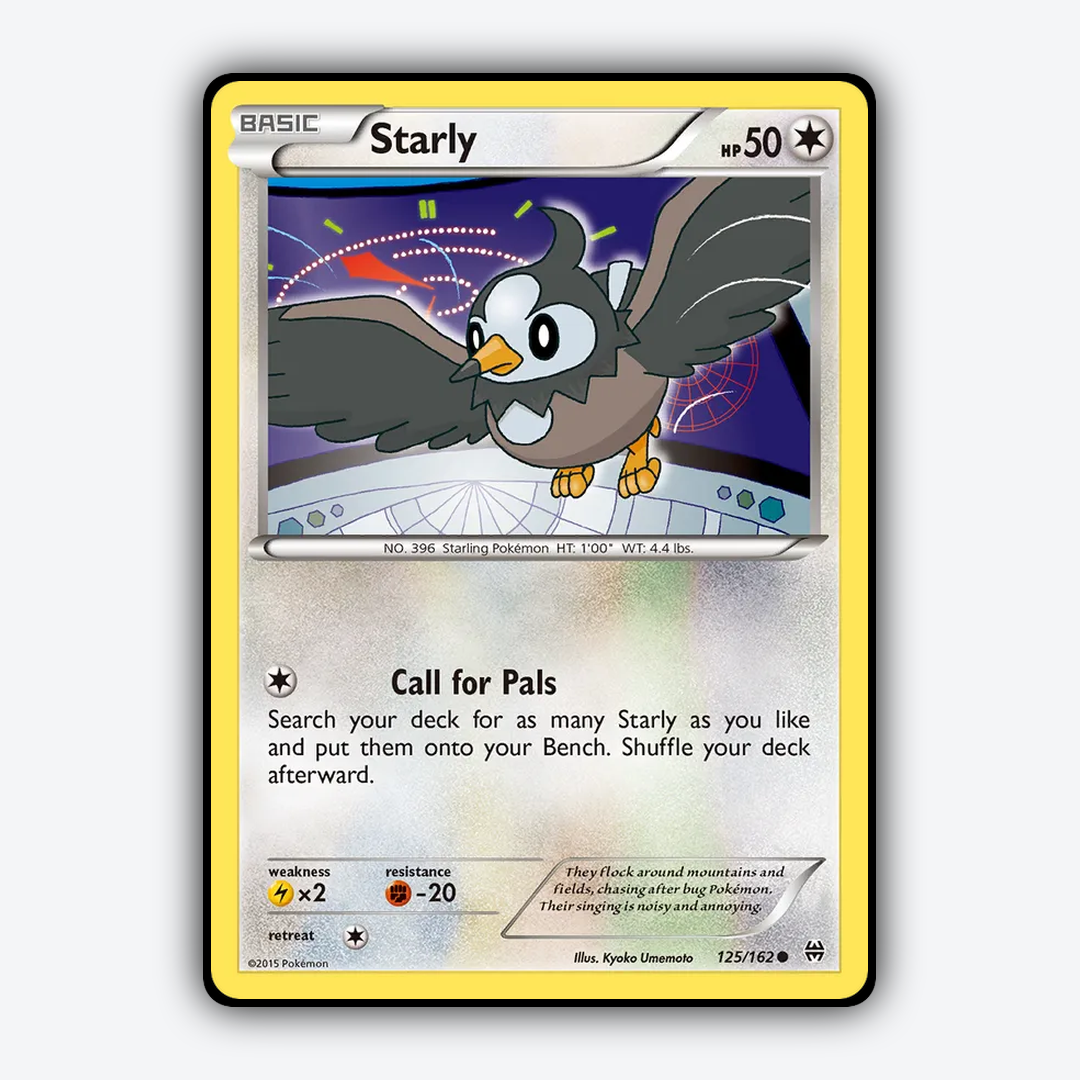 Starly 125/162 - BREAKthrough Set - Card Rug