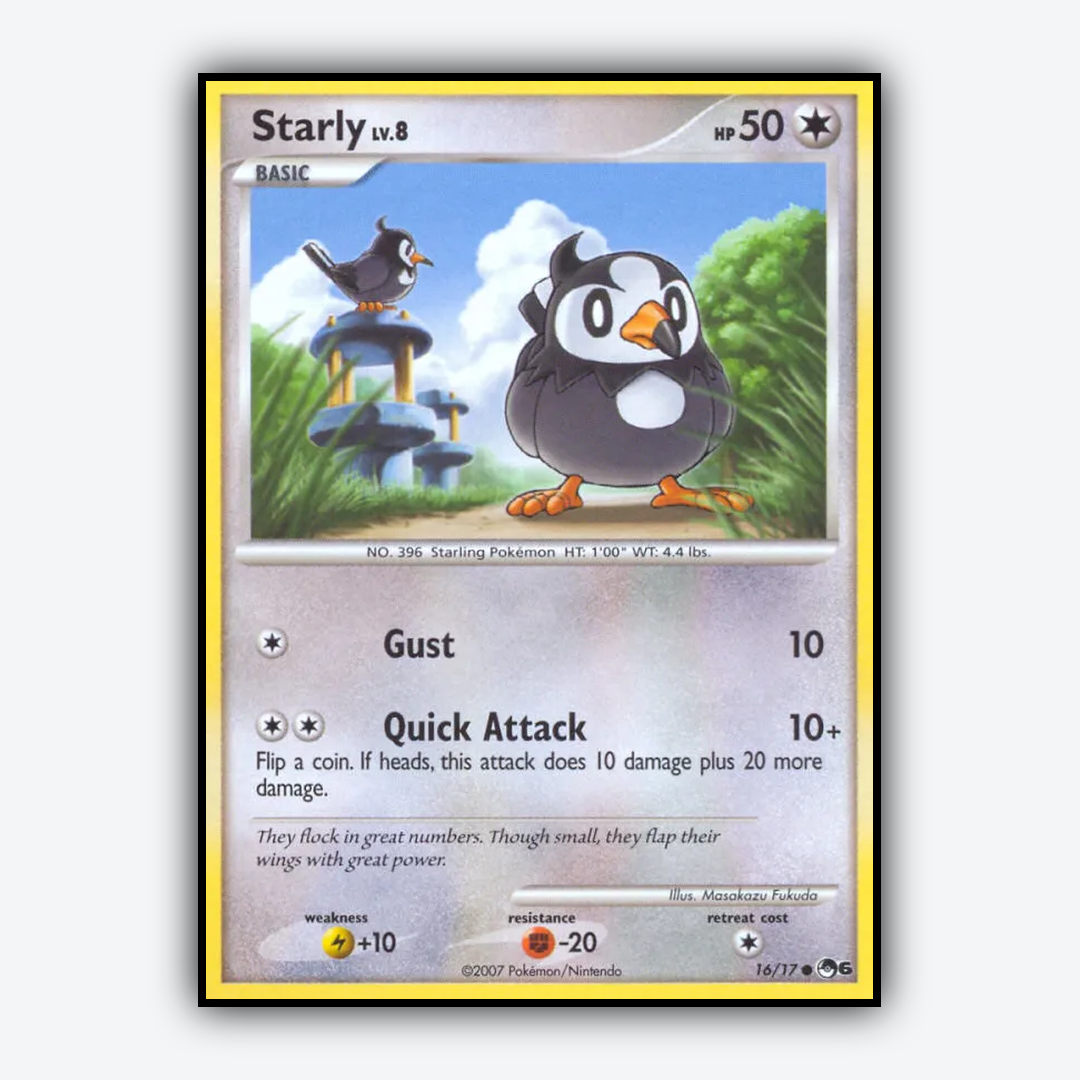 Starly 016/17 - POP Series 6 Set - Card Rug