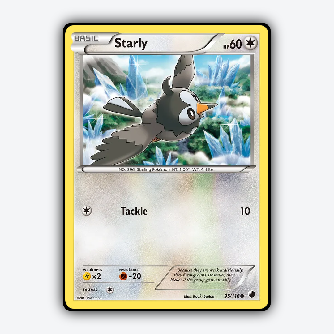 Starly 095/116 - Plasma Freeze Set - Card Rug