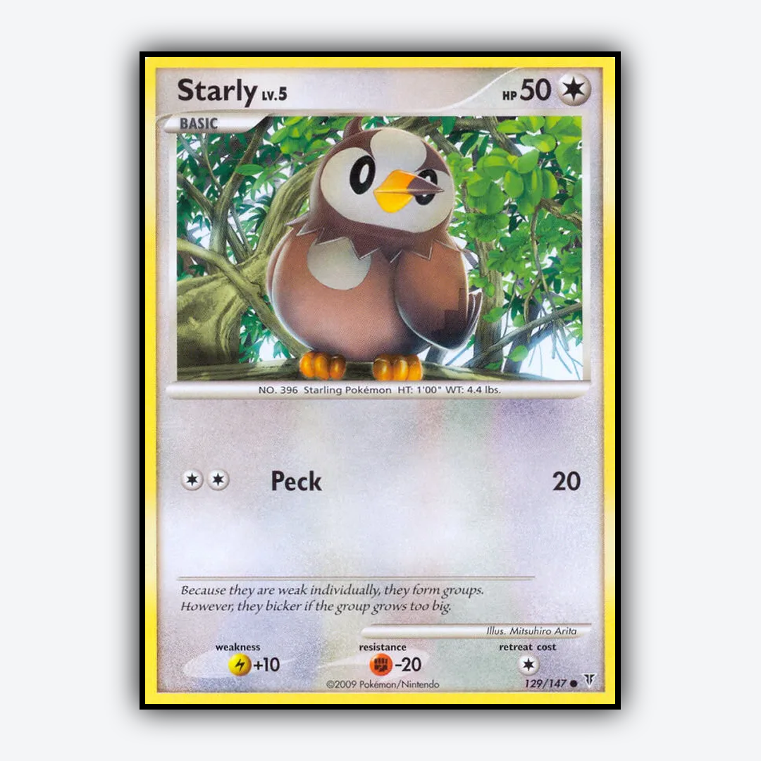 Starly 129/147 - Supreme Victors Set - Card Rug