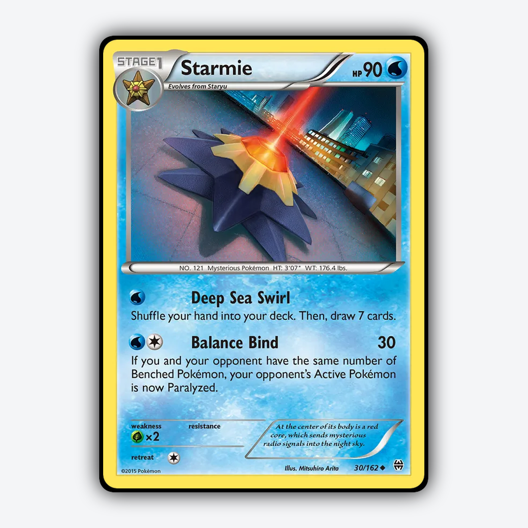 Starmie 030/162 - BREAKthrough Set - Card Rug