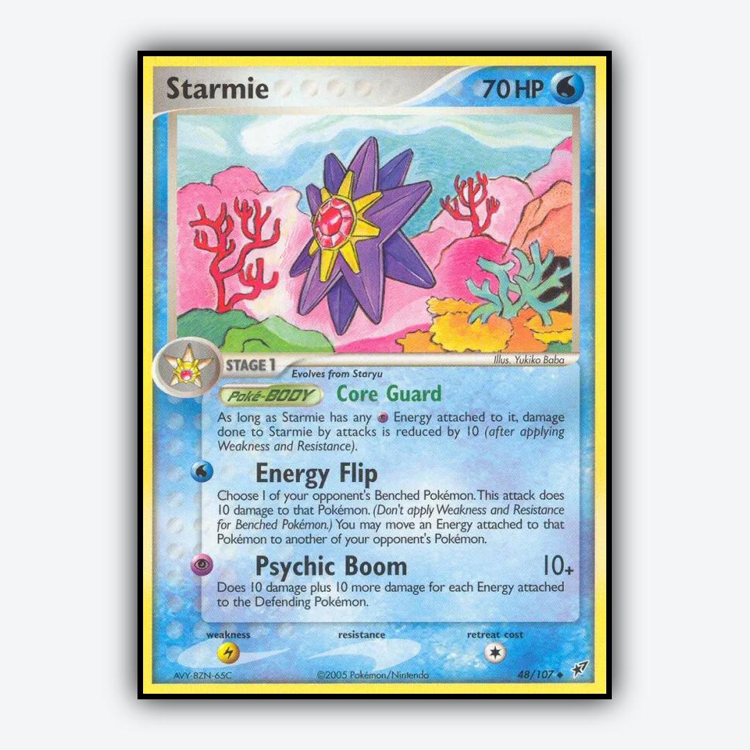 Starmie 048/107 - Deoxys Set - Card Rug