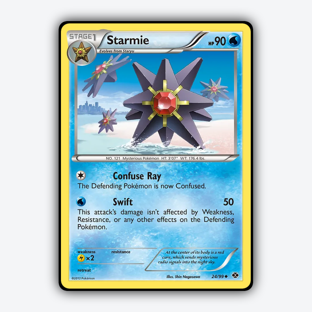 Starmie 024/99 - Next Destinies Set - Card Rug