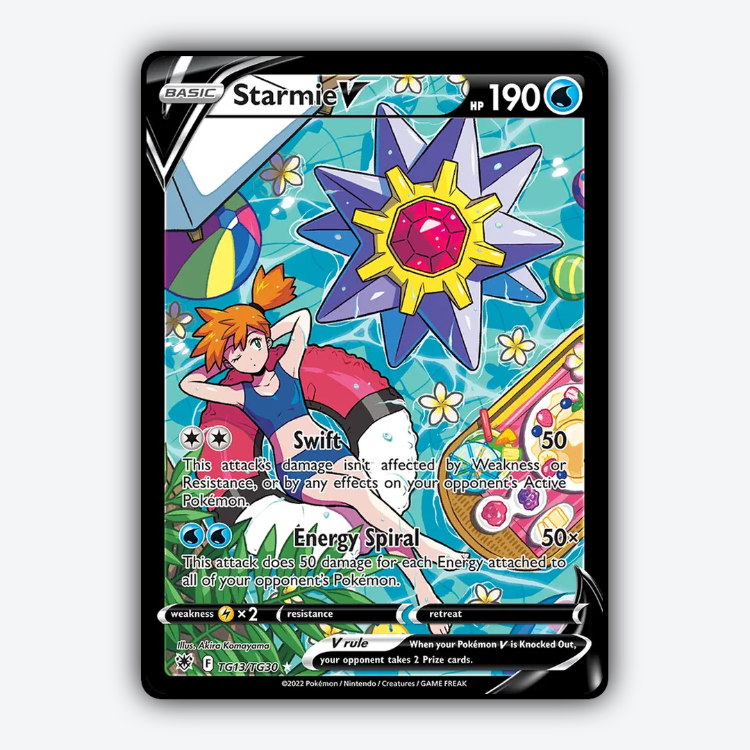 Starmie V TG013/30 - TG013/30 Astral Radiance Trainer Gallery Set - Card Rug