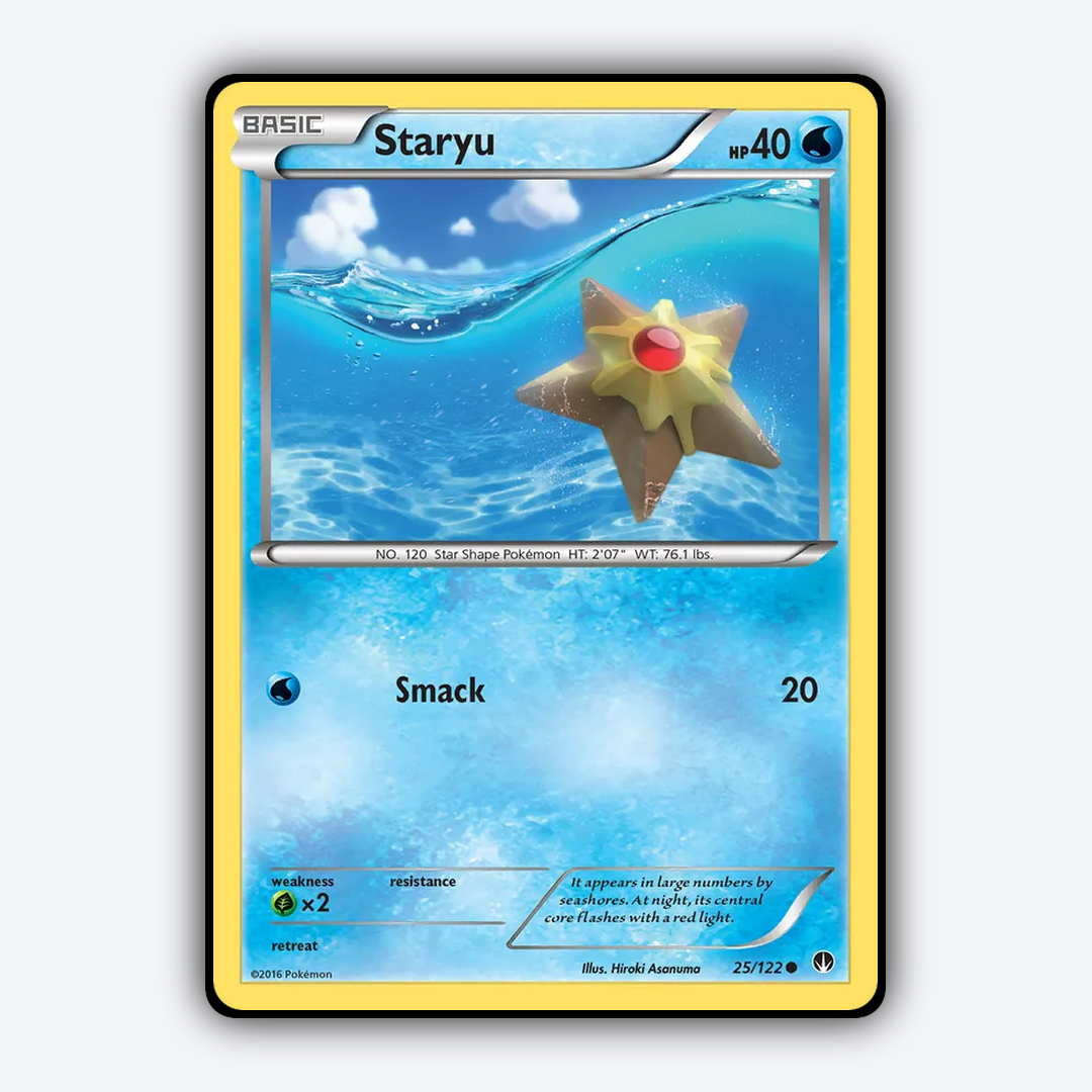 Staryu 025/122 - BREAKpoint Set - Card Rug