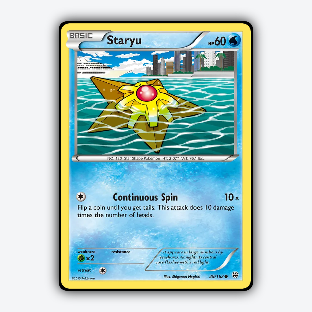 Staryu 029/162 - BREAKthrough Set - Card Rug