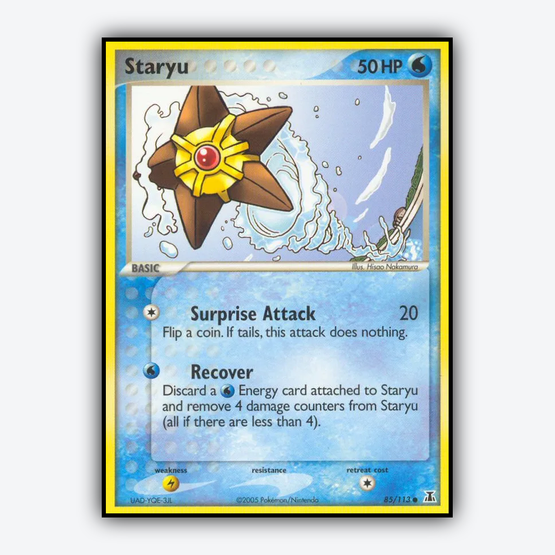 Staryu 085/113 - Delta Species Set - Card Rug