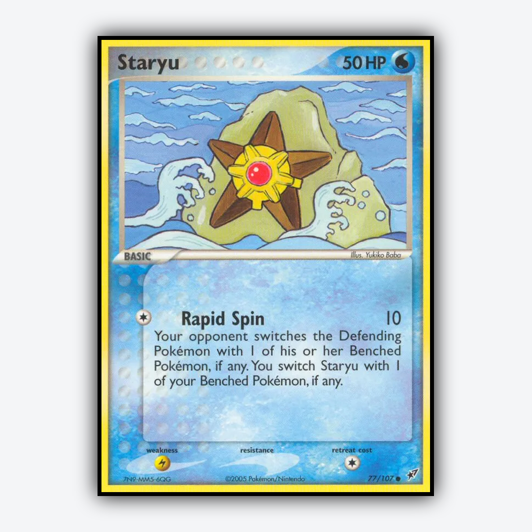 Staryu 077/107 - Deoxys Set - Card Rug