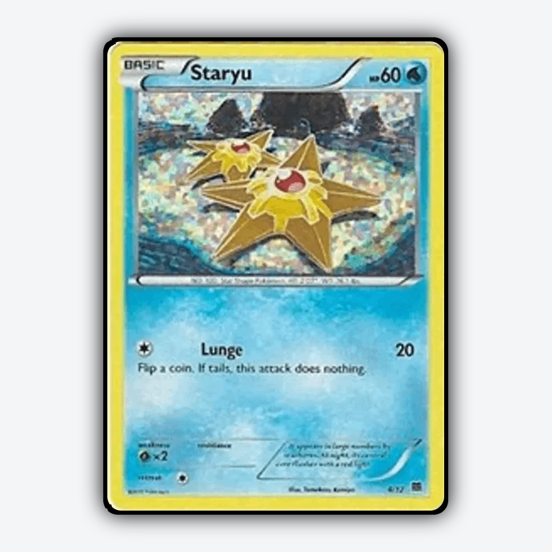 Staryu 004/12 - McDonald's Collection 2015 Set - Card Rug