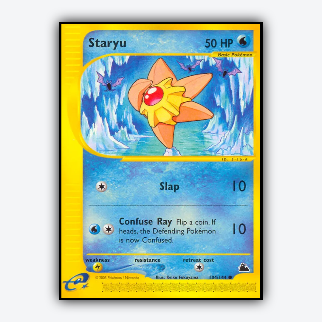 Staryu 104/144 - Skyridge Set - Card Rug