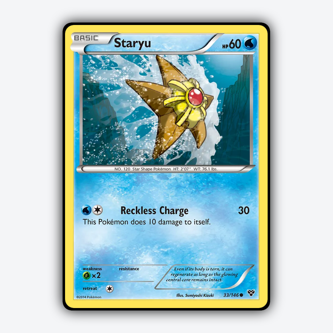 Staryu 033/146 - XY Set - Card Rug
