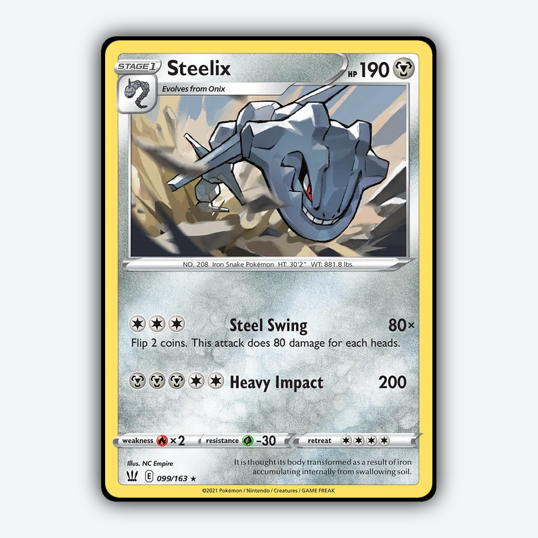 Steelix 099/163 - Battle Styles Set - Card Rug