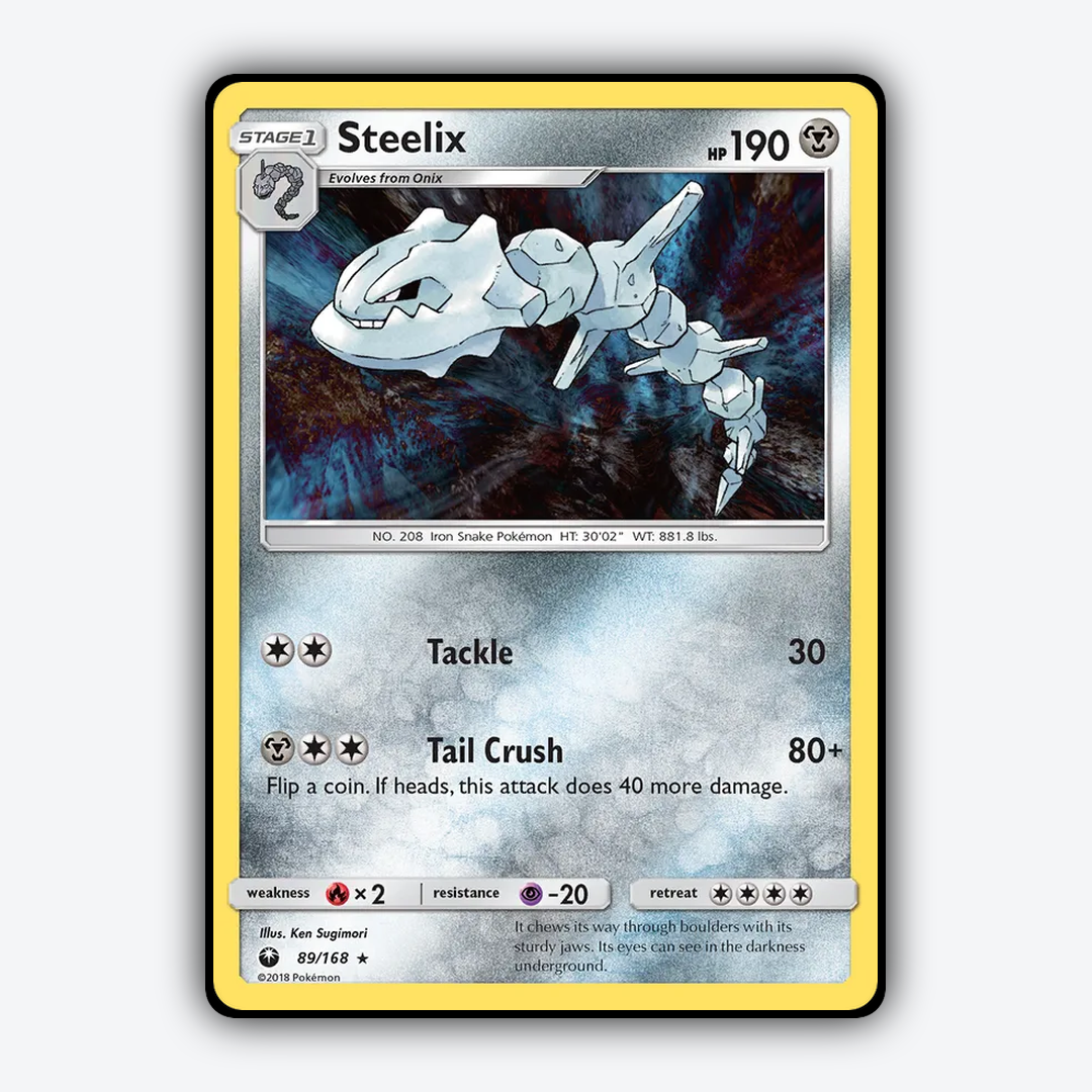 Steelix 089/168 - Celestial Storm Set - Card Rug