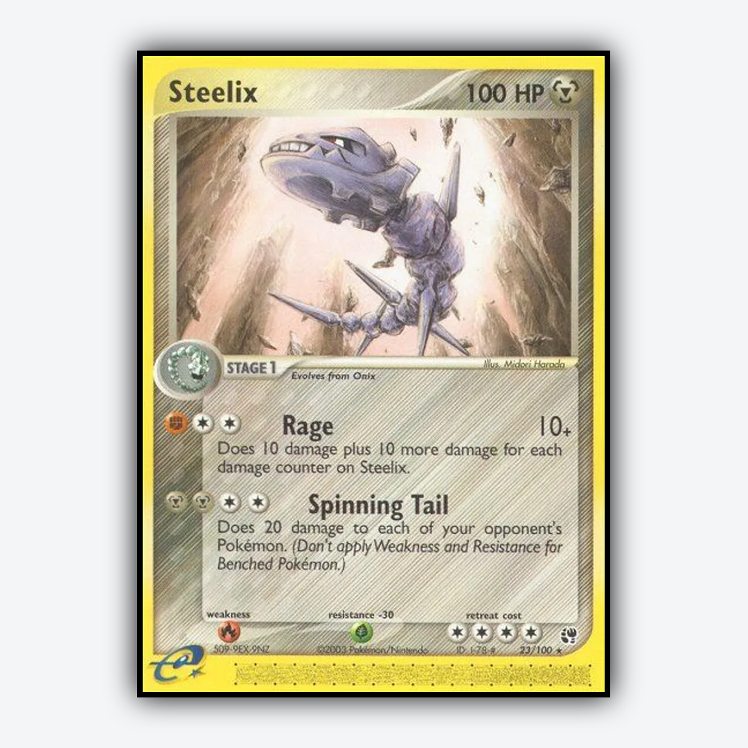 Steelix 023/100 - Sandstorm Set - Card Rug