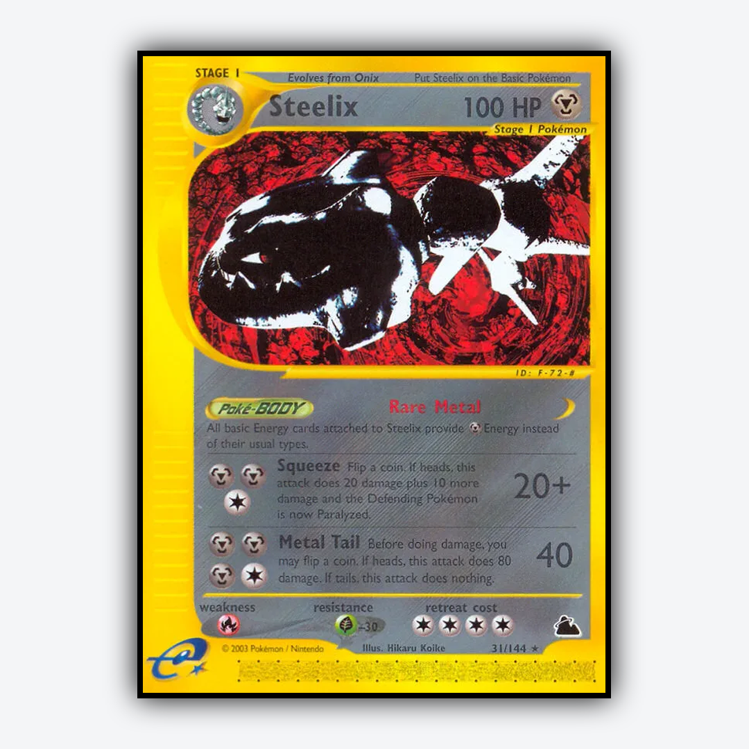 Steelix 031/144 - Skyridge Set - Card Rug