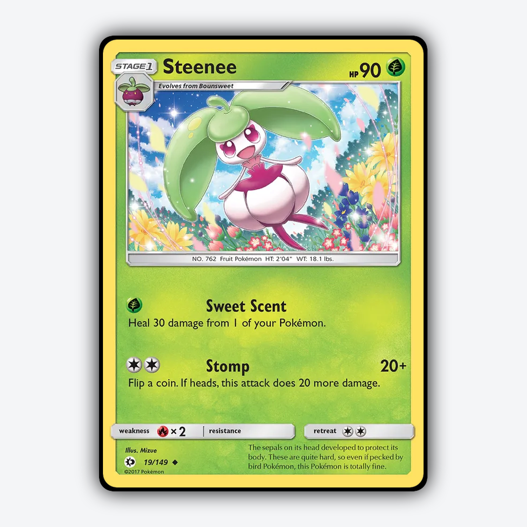 Steenee 019/149 - Sun & Moon Set - Card Rug