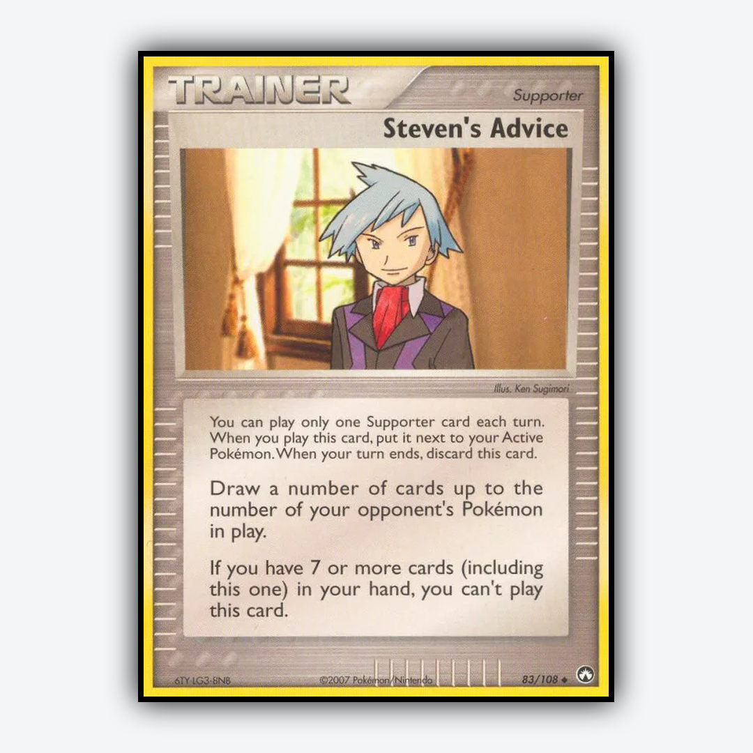 Steven's Advice 083/108 - Power Keepers Set - Card Rug