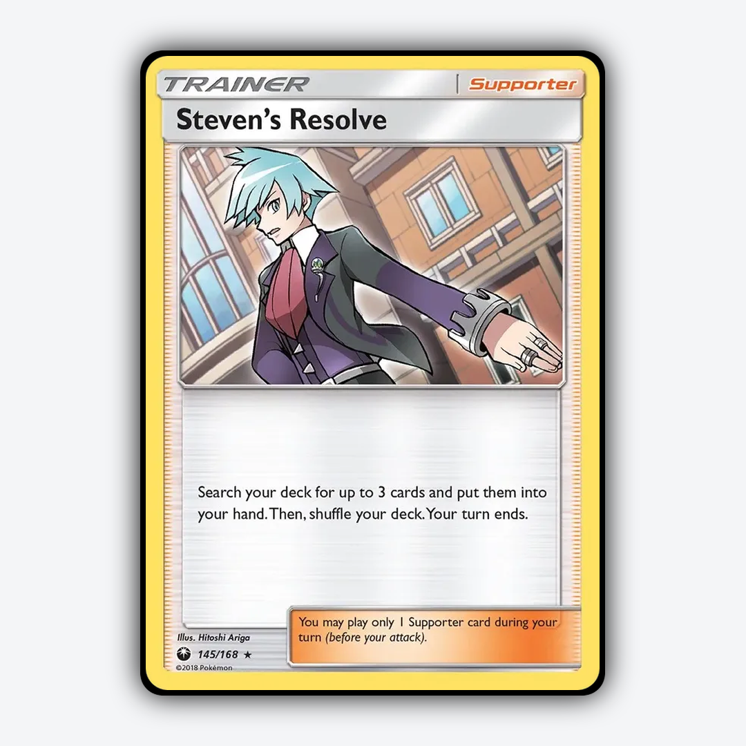 Steven's Resolve 145/168 - Celestial Storm Set - Card Rug