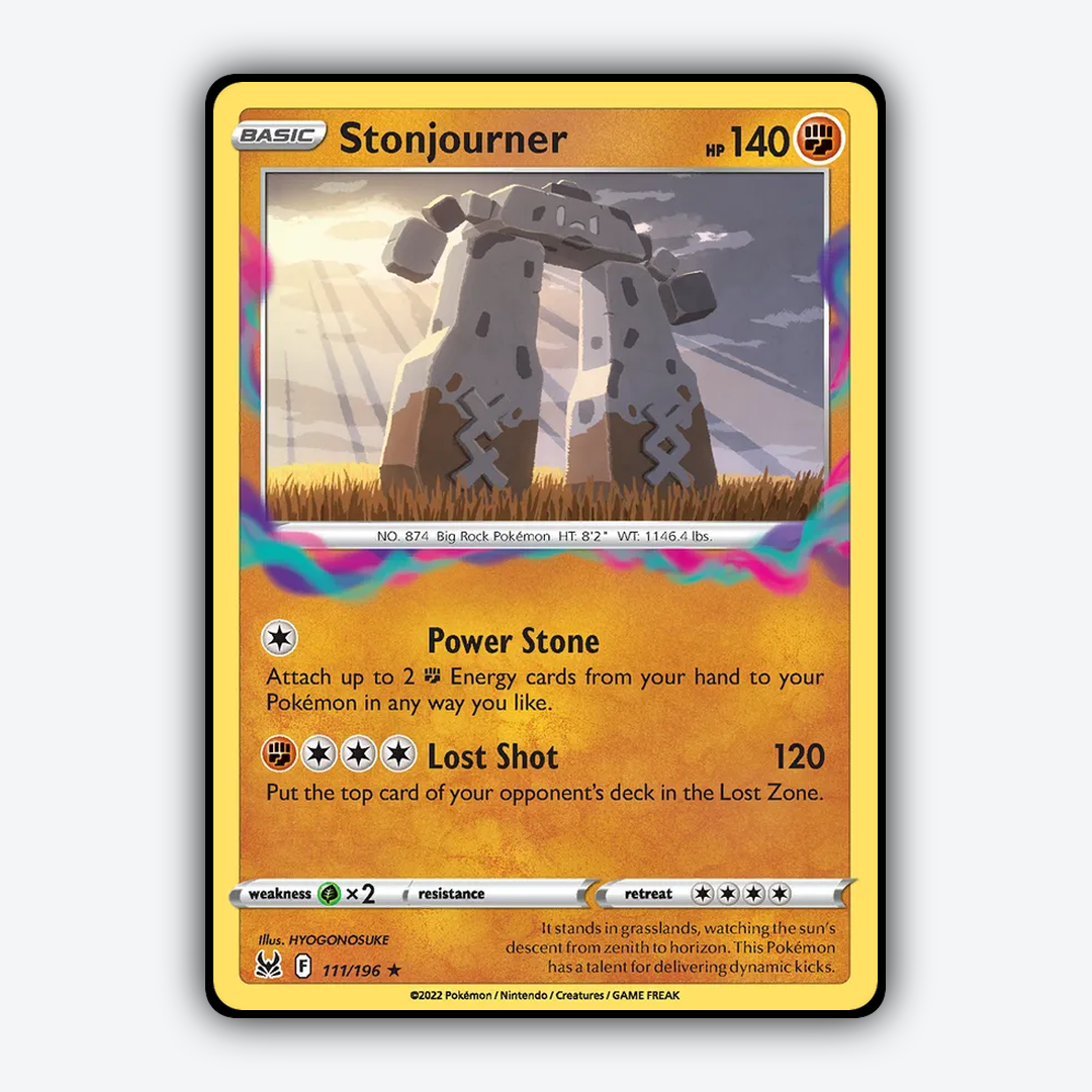 Stonjourner 111/196 - Lost Origin Set - Card Rug